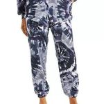 Culpos X INC Tie Dye Convertible Sweatpants shorts Blue Size M Photo 0