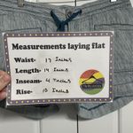 The North Face The North‎ Face Womens Size 6 Blue White Stripe Drawstring Shorts Casual Photo 1