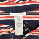 La Blanca Sailor Striped Rope Tie French Terry Nautical Cover Up - Size Large Photo 4