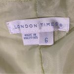 London Times Pistachio Light Green Dress Photo 3
