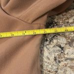 Dolce Collection Faux Fur Trim Coat Women’s dress Coat Embroidered Size Medium Tan Photo 8