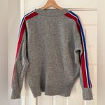 Sandro ‎ Briona Gray Wool Polyamide Blend Knit Sweater Size 2 US Medium Photo 3