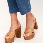 Steve Madden Brown Platform Sandals  Photo 0