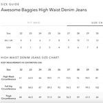 One Teaspoon Jeans Distressed Denim Awesome Baggies Blue Blossom High Waist Photo 14