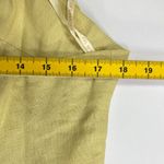 Farm Rio NWOT  Linen Sand 3d Flower Midi Dress Size L Photo 10