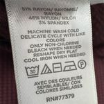 Ann Taylor  Petite Women's 8 Houndstooth Print Dress Pants Stretch Photo 3