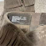 Naughty Monkey  Leather Fringe Ankle Boots Photo 5