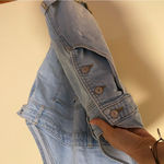 Old Navy  Light Wash Overalls size XL Photo 5