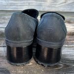 Gianni Bini womens leather upper lug sole chunky retro 90’s loafers black 8.5 Photo 4