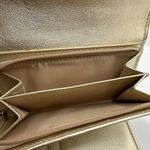 Coach  Gold and off white Trifold Wallet Photo 7