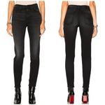 R13 New ‎ High Rise Skinny In Vintage Rebel Black Size 25 Photo 1