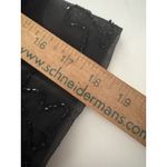 Silkland Velvet Jacket Top Womens 12 Black Lace Beads Party Whimsigoth Vtg Photo 11