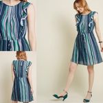 Modcloth NWOT  Get Into Ruffle Drawstring Dress New Photo 2