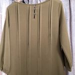 Fossil Olive GreenSeam Detail Mini Dress Photo 9