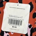 Fabletics  Strappy Bikini Bottom Orange‎ Black Animal Print Size XXL Photo 8