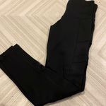 Strut this  Women’s Black High Waist Mesh Panel Leggings Photo 0
