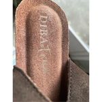 Diba True  Neon Night Footbed Wedge Sandals Brown Genuine Suede Size 7.5 Photo 6
