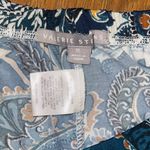 Valerie Stevens  Teal Paisley Wide Leg Pants woman’s size XL Photo 5