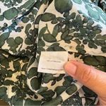 Tory Burch  Vine Pattern Brigitte Blouse Vine Issy Green Button Down 2 Safari Photo 6