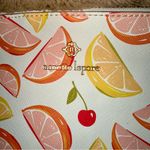 Nanette Lepore citrus fruit crossbody purse & coin purse Photo 11