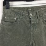 Closed Baker 1920 Corduroy Pants Size 24 Muddy Beige Slim Fit Straight Cropped Green Photo 7