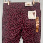Sanctuary Social Standard by burgundy and black leopard print skinny pants Photo 7