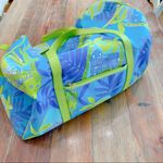 Lilly Pulitzer Lily Pulitzer Canvas Duffel Bag in Negresco Serenade Print Photo 2