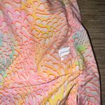 Fabletics NWOT Coral Leopard Ultra High-Waisted Piped Nylon Shorts - XL Photo 2