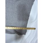 Free People  Grey Marled Knit Boat Neck Sweater Tunic 3/4 Sleeve Pullover LG Photo 4