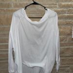 Chic Soul Waffle Knit White Top Photo 0