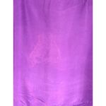 Liz Claiborne A5 90s VTG  Purple Silk Button Short Sleeve Shirt Unisex XL/XXL Photo 4