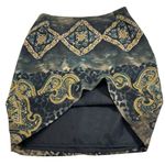 Vintage 80’s Platinum by Dorothy Schoelen 2PC Skirt Suit Brown Size 8 Photo 8