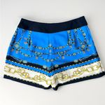 Cache  Rope Chain Print Skort Skirt Shorts Nautical Vintage Y2K Front Slit Sz4 Photo 1