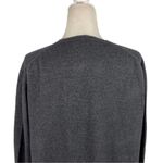 Valentino Jeans Wool Blend V Neck Grandpa Pullover Sweater IT Size 56 Gray Photo 6