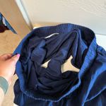 Lands' End Land's End Women's Navy Blue Cotton Modal Lined Boyshorts Pull On Casual Shorts Photo 5