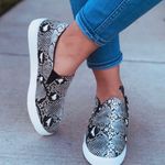 Soda Snake Print Slip On Sneaker Photo 0