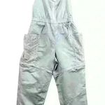 FREE PEOPLE Chaparral Convertible Hike Gorpcore Utility Onesie Blue Smoke Size S Photo 0