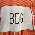 BDG  Urban Outfitters Tangerine Orange Distressed Denim Utility Shorts Size 25 Photo 11