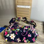 Vera Bradley  Women’s Navy Blue Floral Crossbody Purse Bag Photo 4