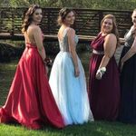 Blue Prom Dress Size 2 Photo 6