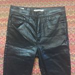 Levi's NEW BLACK SNAKESKIN MILE HIGH SUPER SKINNY STRETCH JEANS Photo 1