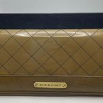 Burberry Brown Leather Long Wallet - Preowned Photo 0