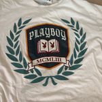 Playboy White  T-Shirt Photo 1