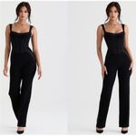 House Of CB  'Mylene' Black‎ Corset Jumpsuit NWOT Photo 1