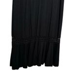 Liz Claiborne Sleeveless Black Dress Women Size X-Large Crochet Details Classic Photo 6
