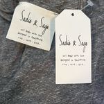 Sadie and Sage  layered tank top gray size small Photo 4