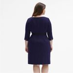 MM.LaFleur Etsuko Dress Size 3X Navy Photo 5