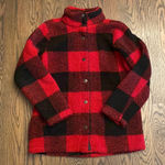 Maurice's  Red Flannel Sherpa Jacket Photo 0