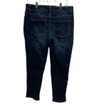 Maurice's High Rise Skinny Jeans Dark Wash Women Size 12 Stretch Denim Photo 7