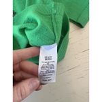 Talbots Womens XLP Kelly Green Crewneck Anchor Beaded Detailing Pullover Sweater Photo 3